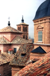 Interesting rooftops taken from church belltower